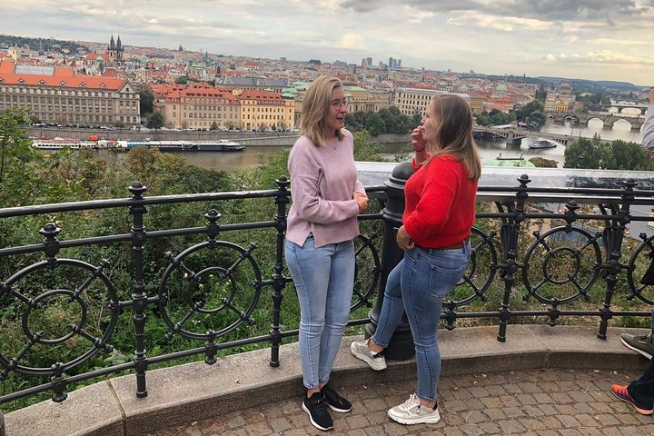 Big scooter tour of Prague, for two (audio guide)