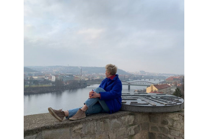 Big scooter tour of Prague, for two (audio guide)