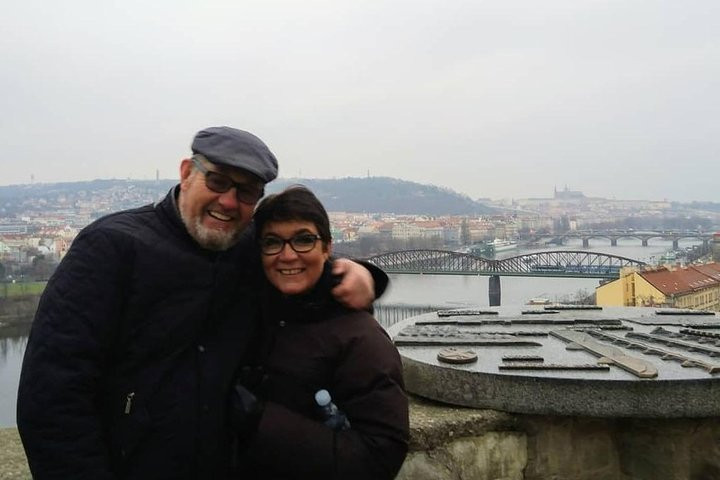 Big scooter tour of Prague, for two (audio guide)